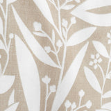 Catherine Lansfield Sorrel Leaf Duvet Cover Set - Sorrel Leaf Natural Duvet Set
