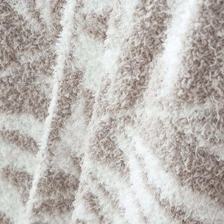 Catherine Lansfield Sorrel So Soft Throw 130cm x 170cm - So Soft Sorrel Throw Natural