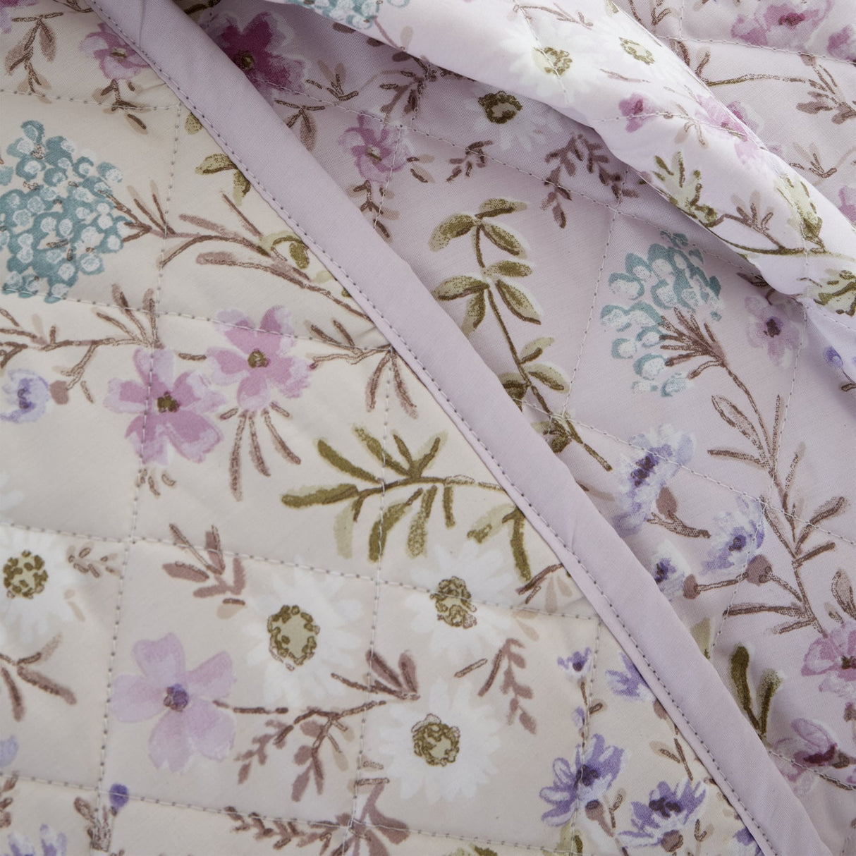 Bianca Ditsy Floral 200 Thread Count Cotton Bedspread 220cm x 230cm - Ditsy Floral Bedspread