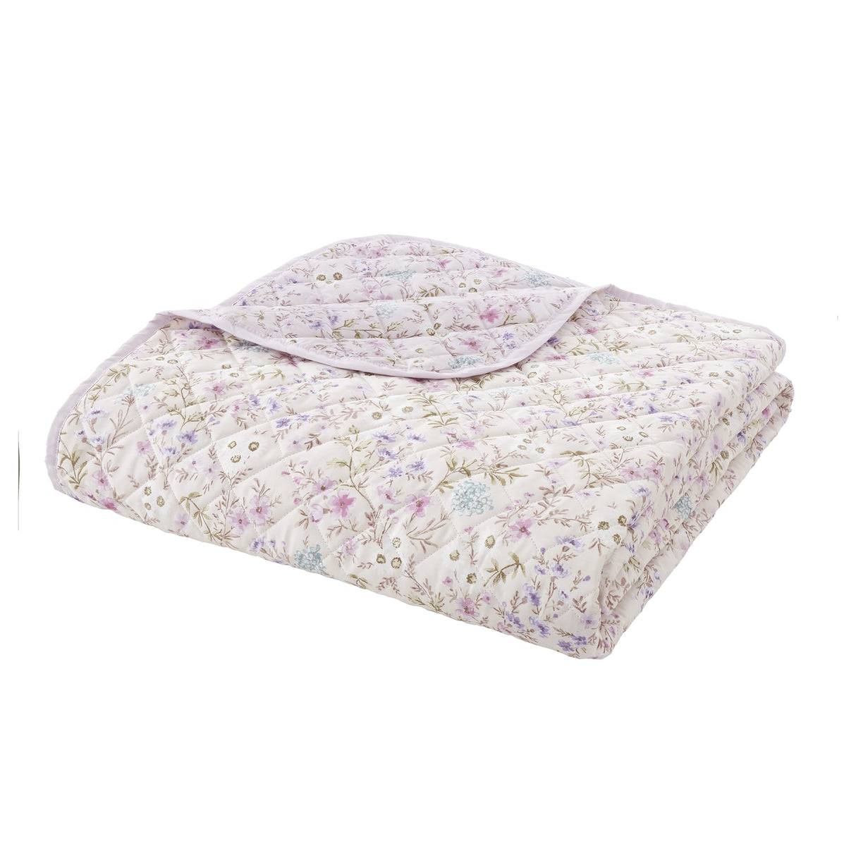 Bianca Ditsy Floral 200 Thread Count Cotton Bedspread 220cm x 230cm - Ditsy Floral Bedspread