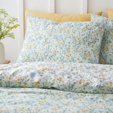 Bianca Fine Linens Ditsy Floral Duvet Cover Set - Ditsy Floral Green Duvet Set