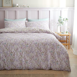 Bianca Ditsy Floral 200 Thread Count Cotton Reversible Duvet Cover Set - Lilac - Ditsy Floral