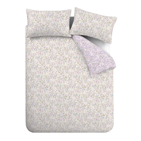Bianca Ditsy Floral 200 Thread Count Cotton Reversible Duvet Cover Set - Lilac - Ditsy Floral