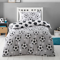 Catherine Lansfield Brushed Football Stars Duvet Cover Set