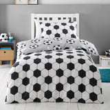 Catherine Lansfield Brushed Football Stars Duvet Cover Set - Brushed Football Stars Duvet Set