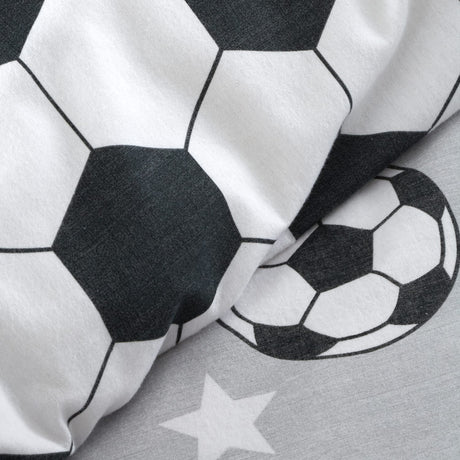 Catherine Lansfield Brushed Football Stars Duvet Cover Set - Brushed Football Stars Duvet Set