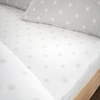 Catherine Lansfield Brushed Polka Dot 30cm Deep Fitted Sheet