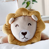 Catherine Lansfield Cuddle Friends Lion 3D Kids Filled Cushion - Cuddle Friends Lion Cushion