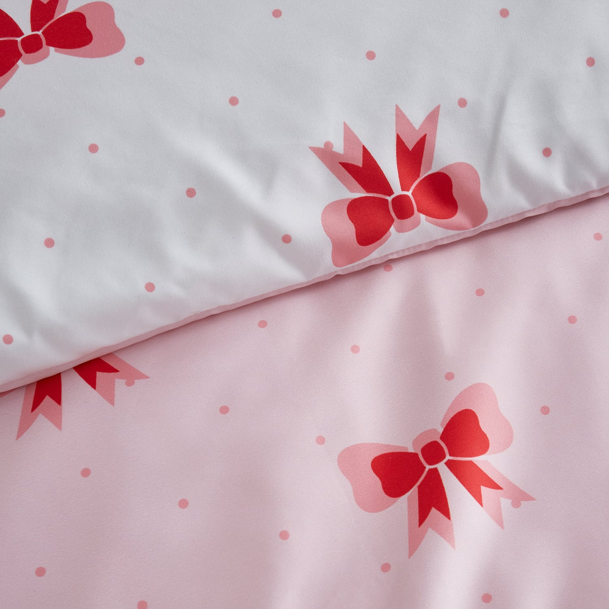 Sassy B Dotty Bows Duvet Cover Set - Dotty Bows Duvet Set