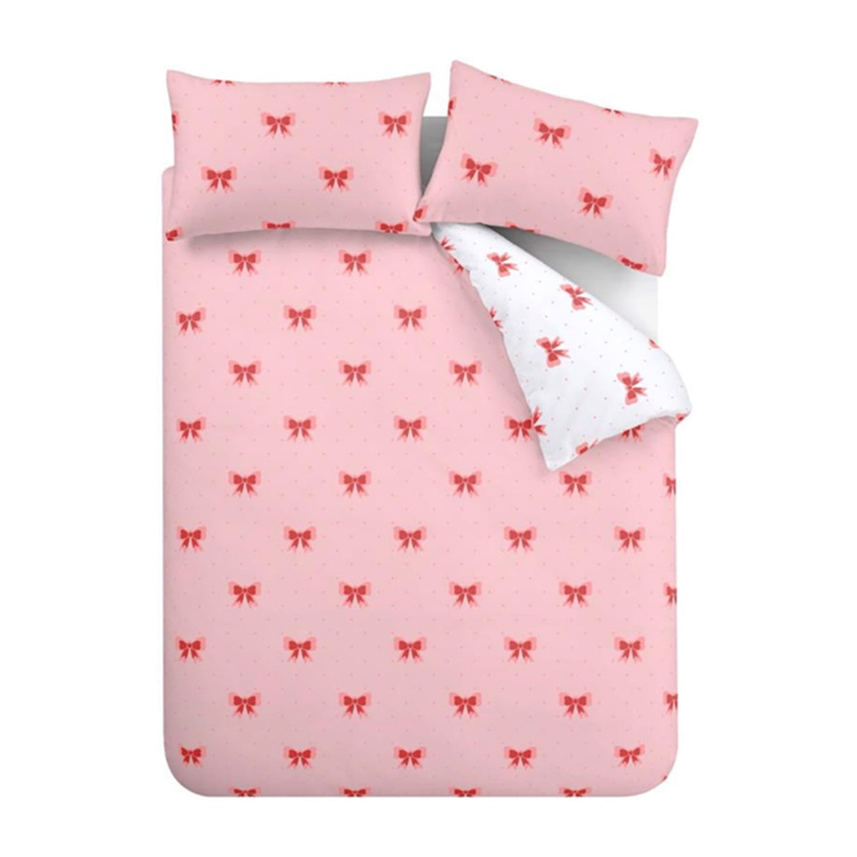 Sassy B Dotty Bows Duvet Cover Set - Dotty Bows Duvet Set