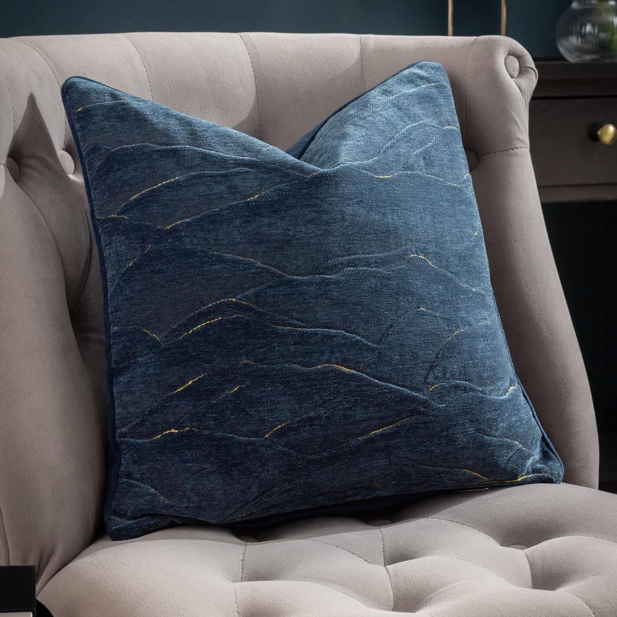 Stratus Jacquard Cushion Cover 18" x 18" by Paoletti