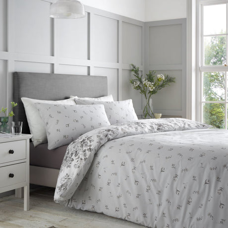 Catherine Lansfield Elinda Floral Duvet Cover Set - Elinda Floral Duvet Set