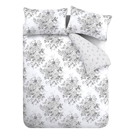 Catherine Lansfield Elinda Floral Duvet Cover Set - Elinda Floral Duvet Set