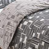 Catherine Lansfield Blocks Reversible Duvet Cover Set - Blocks Duvet Set
