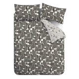 Catherine Lansfield Blocks Reversible Duvet Cover Set - Blocks Duvet Set