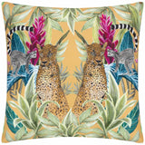 Kali Leopards Outdoor Cushion Cover 17" x 17" (43cm x 43cm) by Wylder Tropics