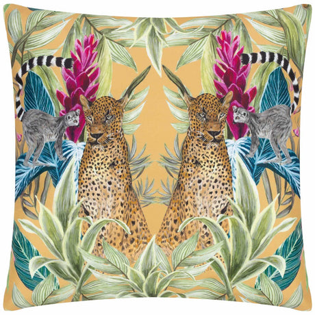 Kali Leopards Outdoor Cushion Cover 17" x 17" (43cm x 43cm) by Wylder Tropics