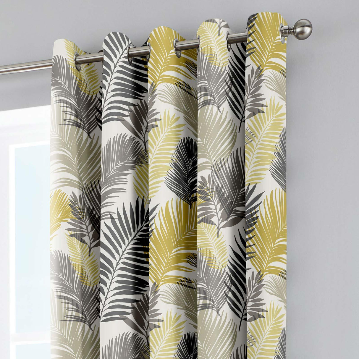 Tropical Eyelet Curtains by Fusion