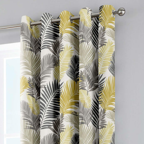 Tropical Eyelet Curtains by Fusion
