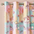 Catherine Lansfield Forever Together Kids Eyelet Curtains Polycotton