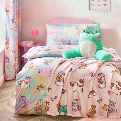 Catherine Lansfield Forever Together Kids Duvet Cover Set
