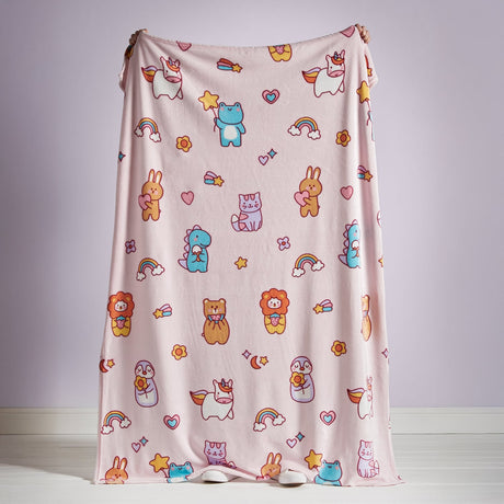 Catherine Lansfield Forever Together Cosy Throw - Forever Together Throw