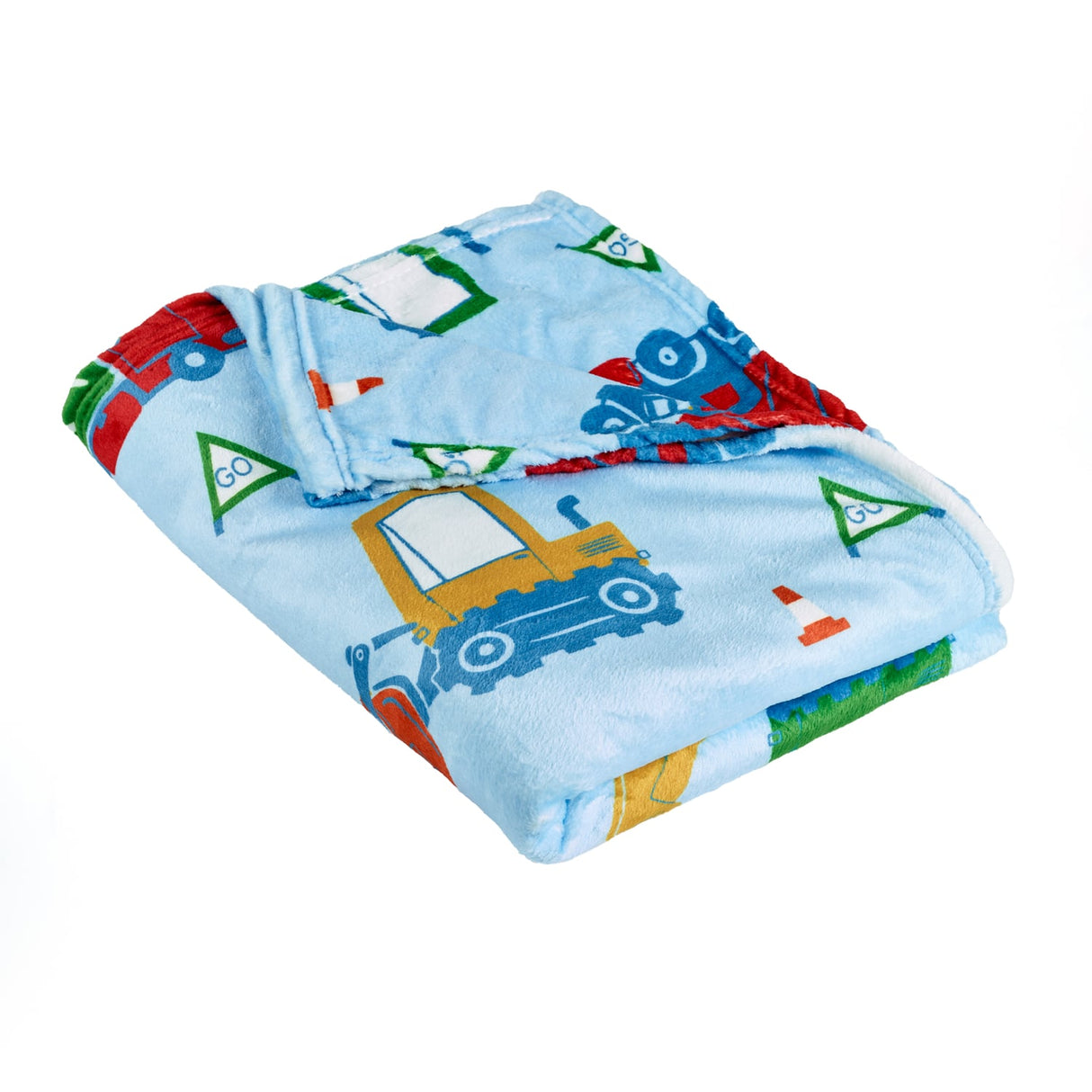 Catherine Lansfield Digger Dreams Throw - Digger Dreams Throw