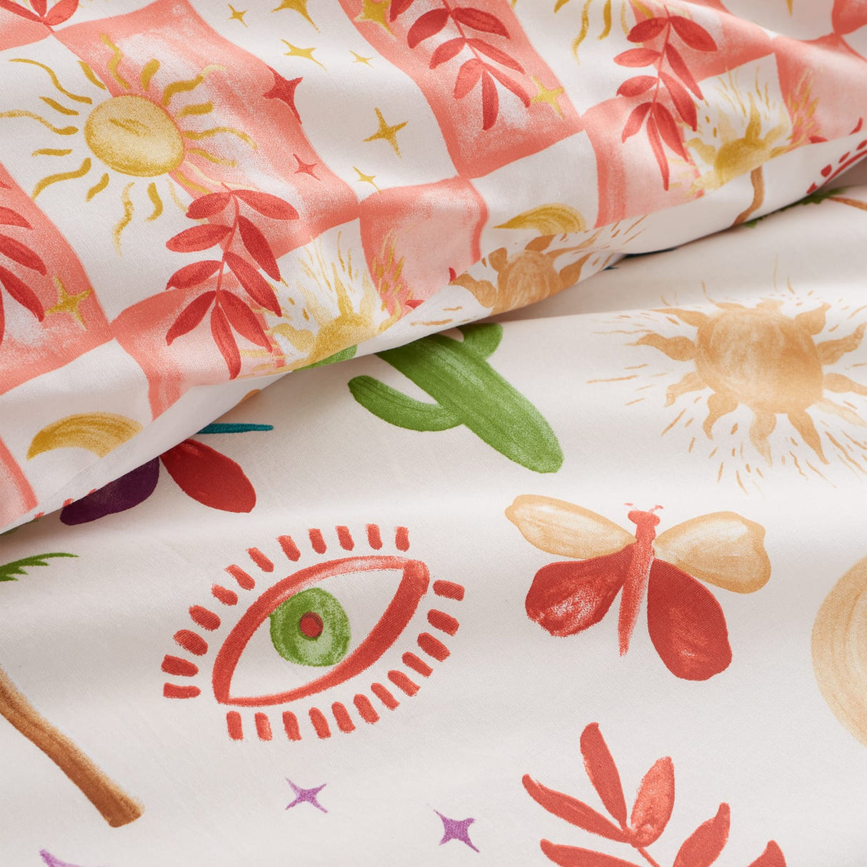Sassy B Fiesta Reversible Duvet Cover Set - Fiesta Duvet Set