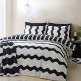 Sassy B Waves Reversible Duvet Cover Set