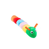 Catherine Lansfield Charlee Caterpillar 3D Shaped Kids Filled Cushion - Curious Caterpillar Cushion