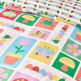 Catherine Lansfield Curious Caterpillar Kids Duvet Cover Set - Curious Caterpillar Duvet Set