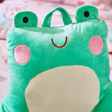 Catherine Lansfield Fran the Frog Cuddle Cushion - Fran The Frog Cuddle Cushion