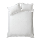 Bianca Fine Linens Lottie Embroidery Duvet Cover Set - Lottie Embroidery