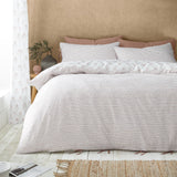 Catherine Lansfield Woodblock Floral So Soft Duvet Cover Set - Woodblock Floral Duvet Set