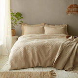 Pineapple Elephant Casablanca Pinsonic Duvet Cover Set Natural