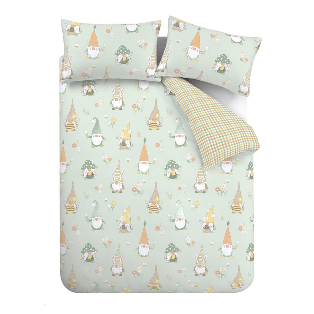 Catherine Lansfield Spring Gonks Duvet Cover Set - Spring Gonks Duvet Set