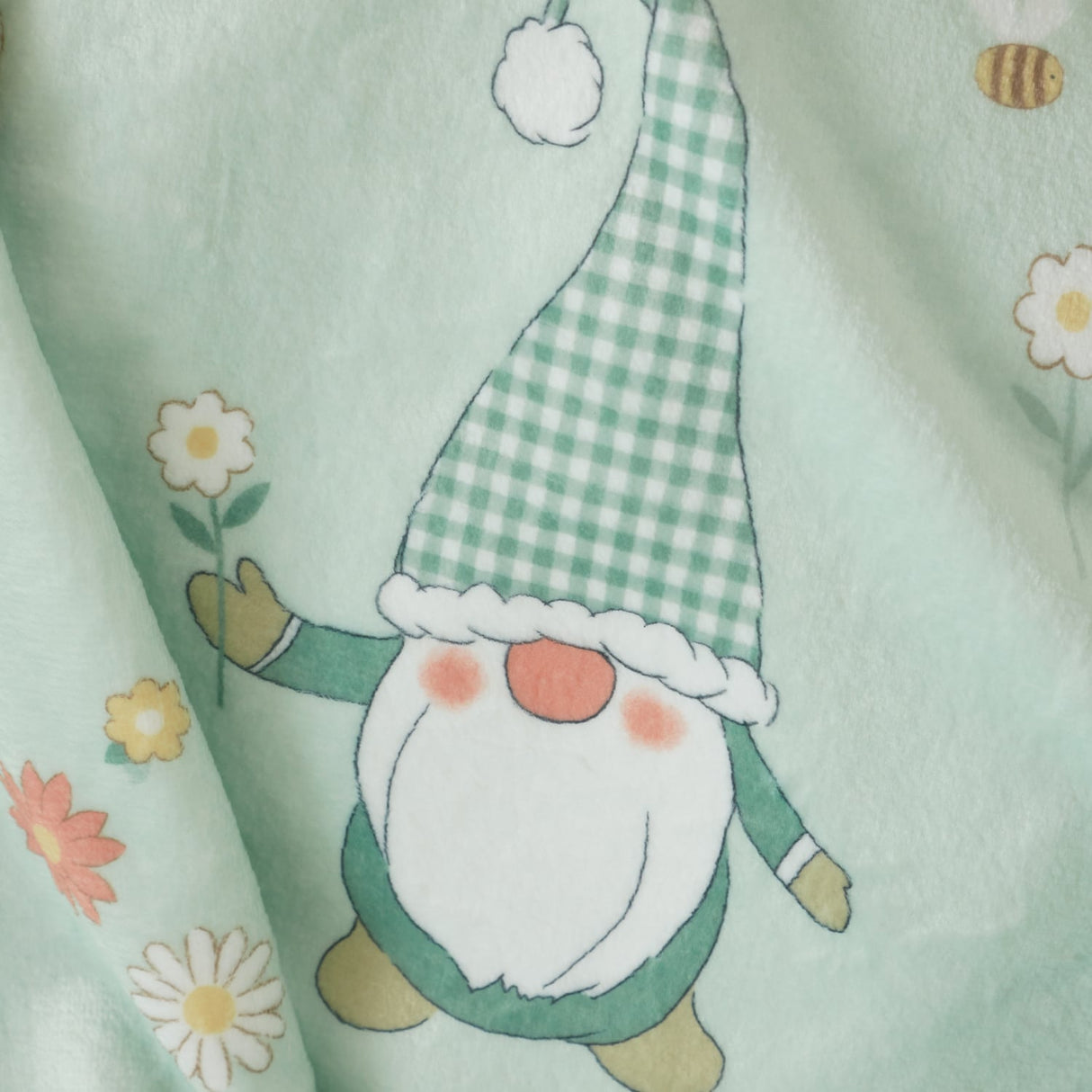 Catherine Lansfield Spring Gonks Cosy Throw - Spring Gonks Throw