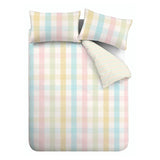 Catherine Lansfield Spring Check Duvet Cover Set - Spring Check