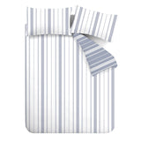 Catherine Lansfield Harbour Stripe Duvet Cover Set - Harbour Stripe Duvet Set