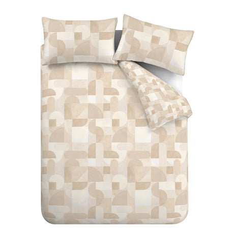 Catherine Lansfield Sloane Geo Geometric Duvet Cover Set - Sloane Geo