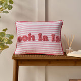Catherine Lansfield Ooh La La Filled Cushion