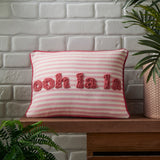 Catherine Lansfield Ooh La La Filled Cushion - Oh La La Cushion