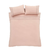 Catherine Lansfield Broderie Anglaise Duvet Cover Set - Blush - Broderie Anglaise Blush