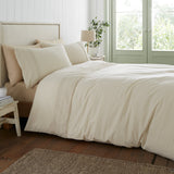 Catherine Lansfield Broderie Anglaise Duvet Cover Set - Cream - Broderie Anglaise Cream