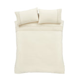Catherine Lansfield Broderie Anglaise Duvet Cover Set - Cream - Broderie Anglaise Cream