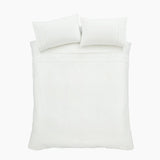 Catherine Lansfield Broderie Anglaise Duvet Cover Set - White - Broderie Anglaise White