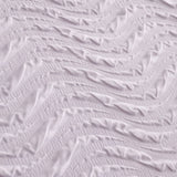 Catherine Lansfield Heatset Wave Duvet Cover Set - Lilac - Heatset Wave Lilac Duvet Set