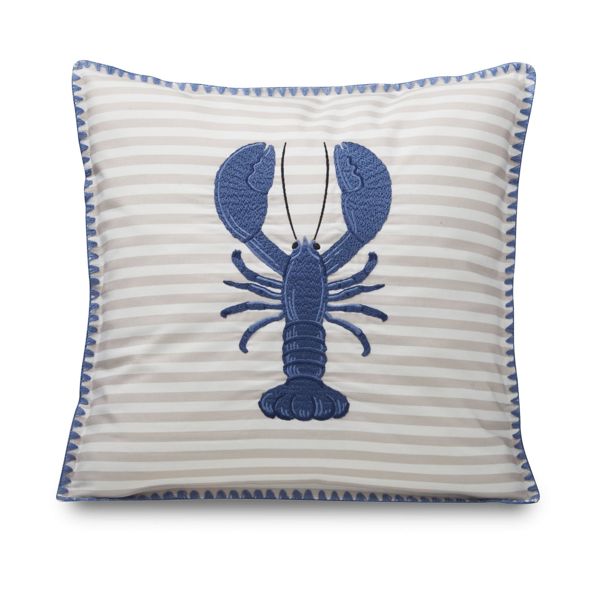 Catherine Lansfield Lobster Embroidered Filled Cushion - Lobster Cushion