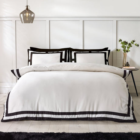 Catherine Lansfield So Soft Mono Panel Duvet Cover Set - So Soft Monopanel Duvet Set