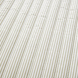 Catherine Lansfield Stripe Bedspread - Stripe Bedspread Green